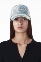 [ Pre-order ] Blessed Stripe Denim Ball Cap