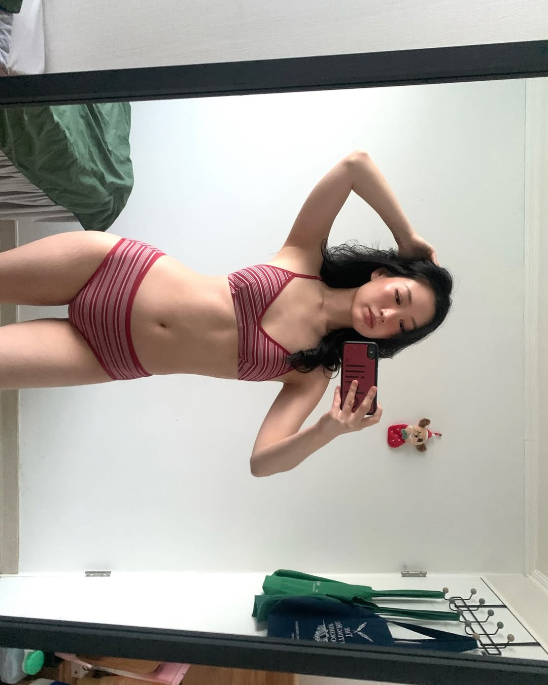 [ Pre-order ] 間條內衣套裝👙 Pattern Oh! Bra Panty SET ( 內附胸墊 )