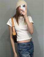 [ 🇰🇷韓國熱賣🔥現貨 ] Glowny🤍G Baby Tee 短版