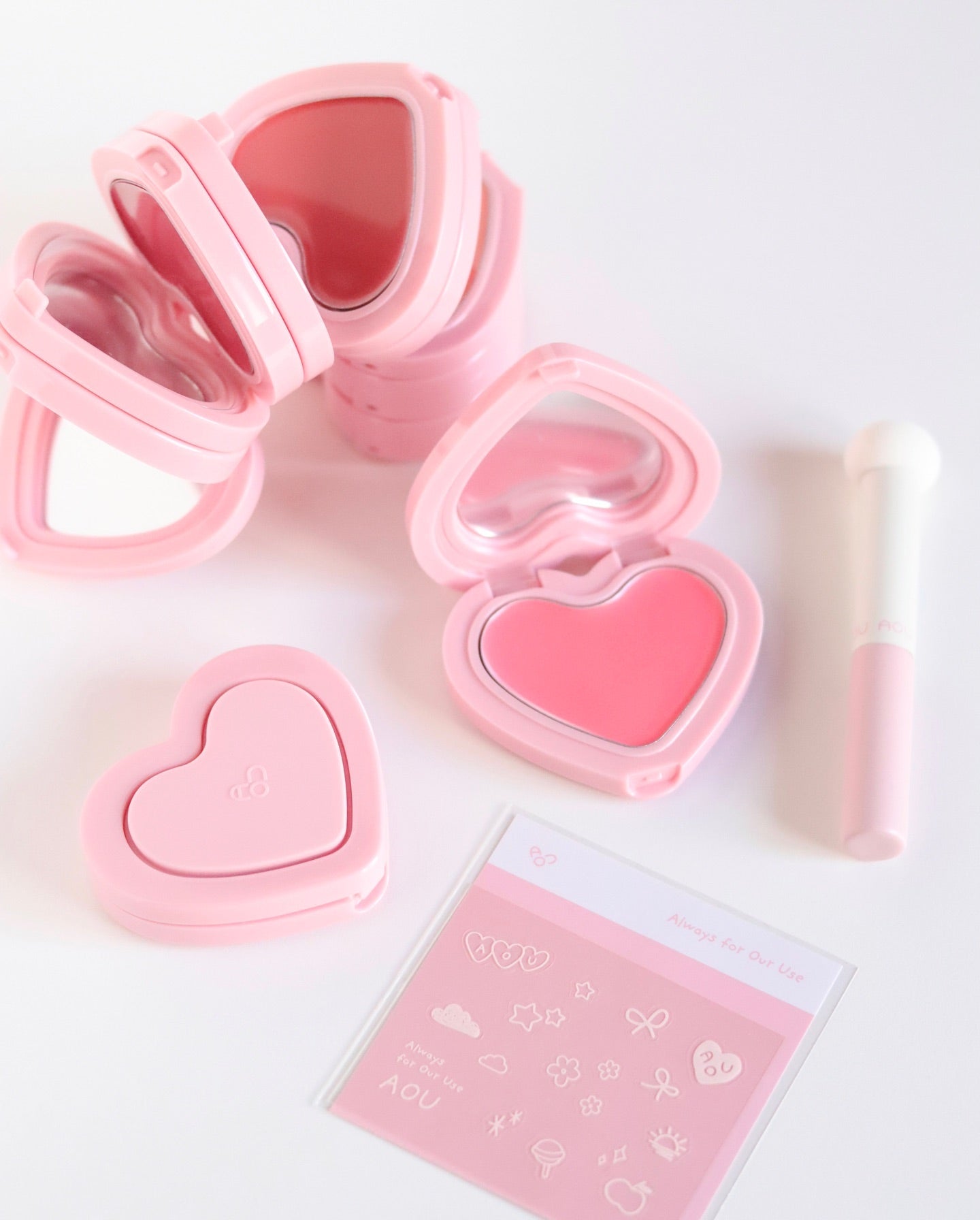 [ Karina同款 - 現貨 ] AOU🩷透感胭脂膏 Glowy Cream Blush ( 售完不補 )