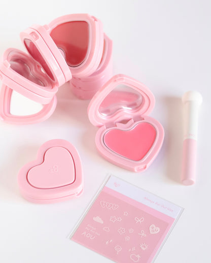 [ Karina同款 - 現貨 ] AOU🩷透感胭脂膏 Glowy Cream Blush ( 售完不補 )