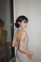 [ Pre-order ] MADE 버키 드레이프 홀터나시