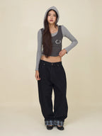 [ Pre-order ] Glowny Texas Waffle Long Sleeve