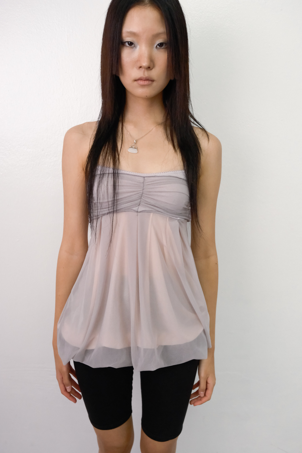 [ Pre-order ] Mesh Fluff Mini Top ( 部分顏色需要30/12才順延出貨 )