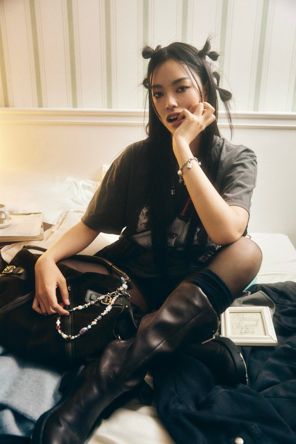 [ Pre-order ] Tripe Lock Bracelet