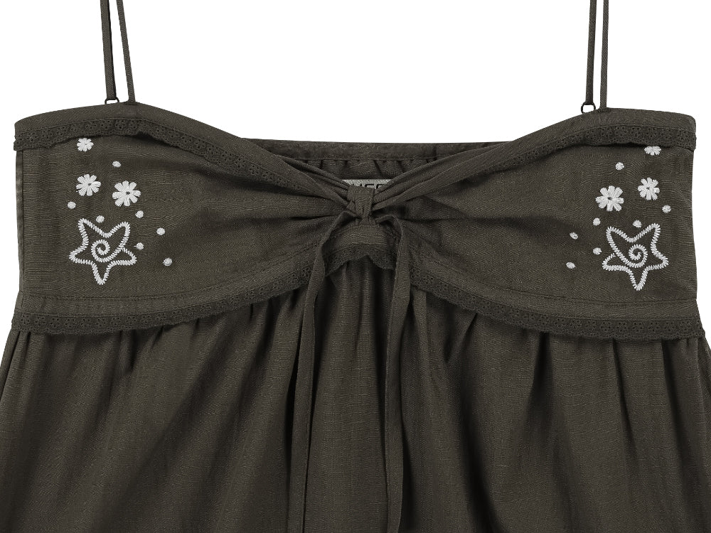 [ Pre-order ] Solar Stitch Mini Dress
