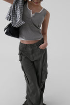 [ 店主推薦 Pre-order ] Sand Cargo Pants ( 可選褲長 )