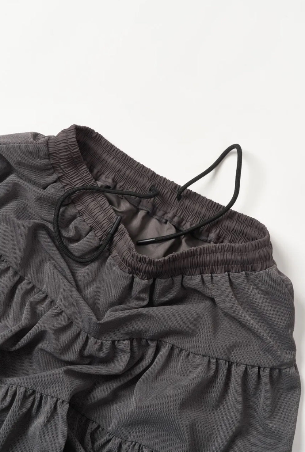 [ 現貨 ] Plzproject Mesh Skirt Gray