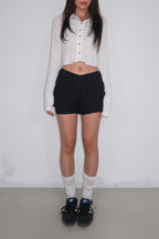 [ Pre-order ] Button Up Hood Cardigan