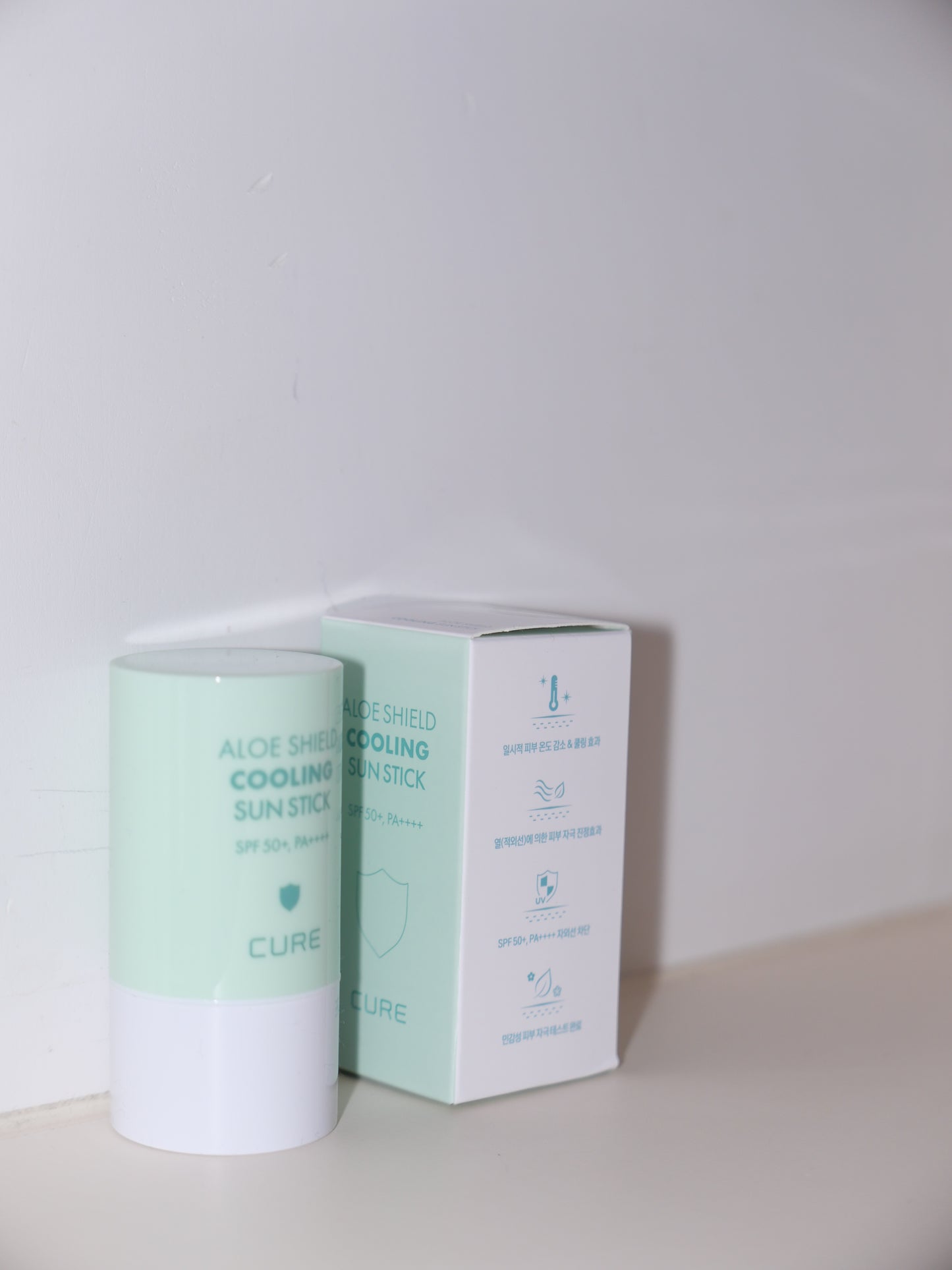 [ Pre-order ] Cure Water Splash / Aloe Shield Cooling Sun Stick SPF50+ PA+++