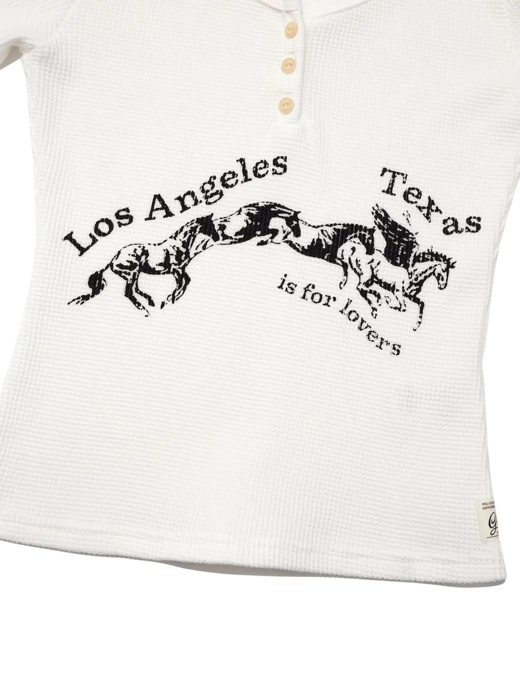 [ Pre-order ] Glowny Texas Waffle Long Sleeve