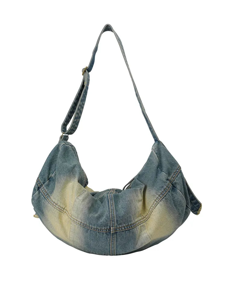 [ Pre-order ] Sculptor Vintage Brushed Denim Duffel Bag
