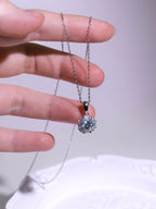 [ 現貨 ] TSC017 設計款莫桑石純銀S925頸鏈