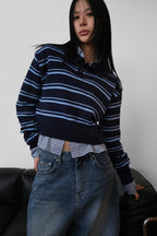 [ Pre-order ] Wendy ST Crop Knit