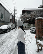 [ KR0457 ] 修身加絨扣鈕上衣三色入 Everyday Long Sleeve Top ( 內含薄絨 )