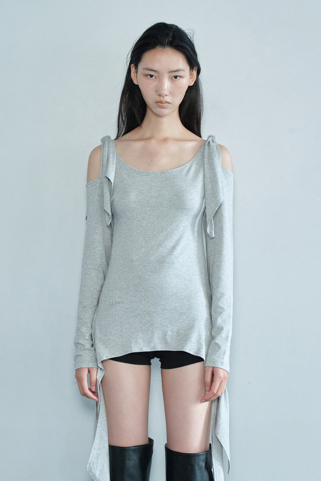 [ 現貨 ] 3way Slit Top Grey