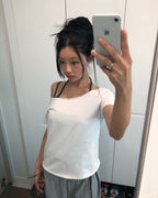 [ Pre-order ] Shirring Rouch Pants