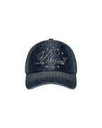 [ Pre-order ] Blessed Stripe Denim Ball Cap
