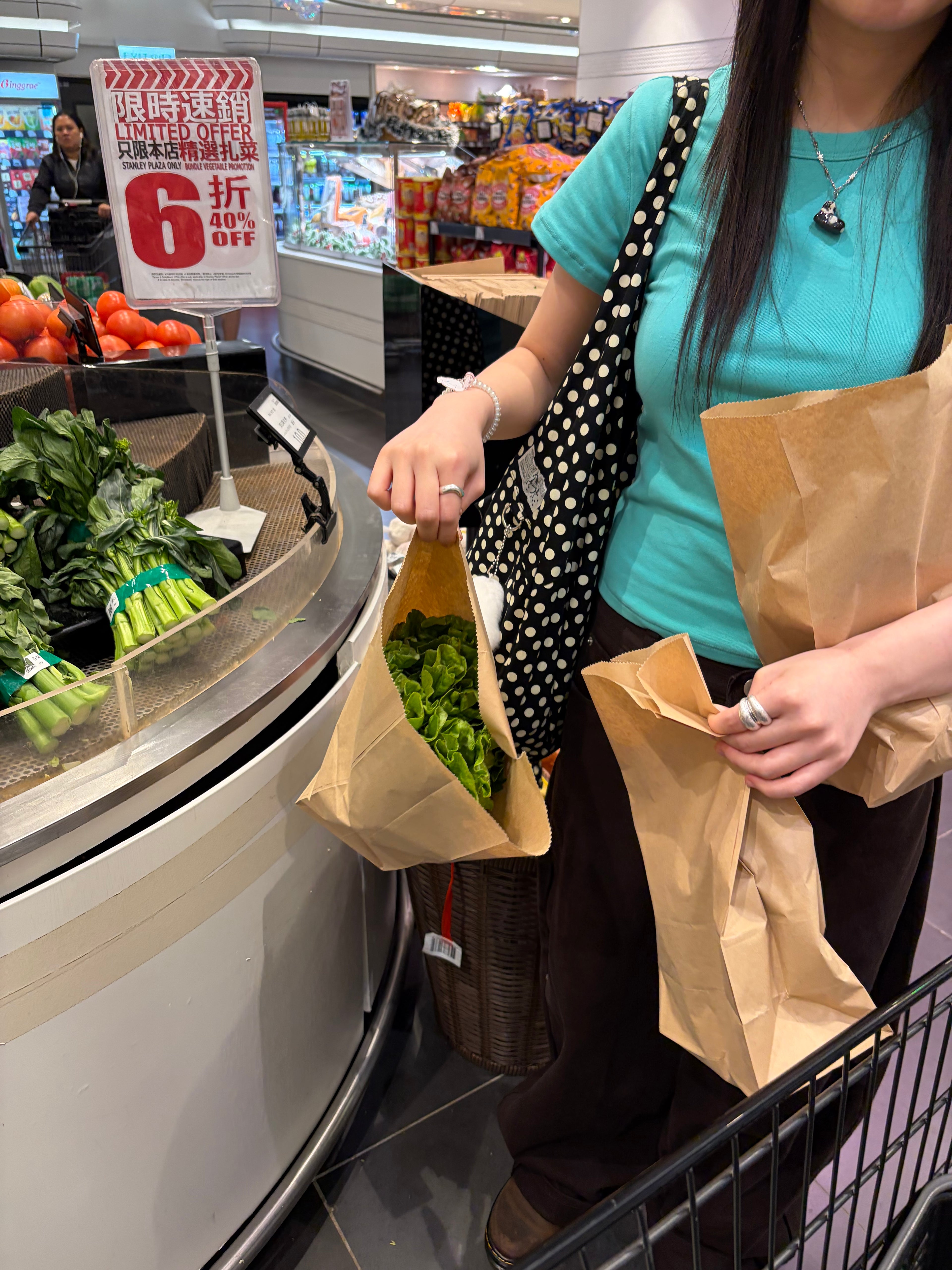 [ 店主推薦 Pre-order ] 리버시블 보우 캔버스백 - 도트 블랙