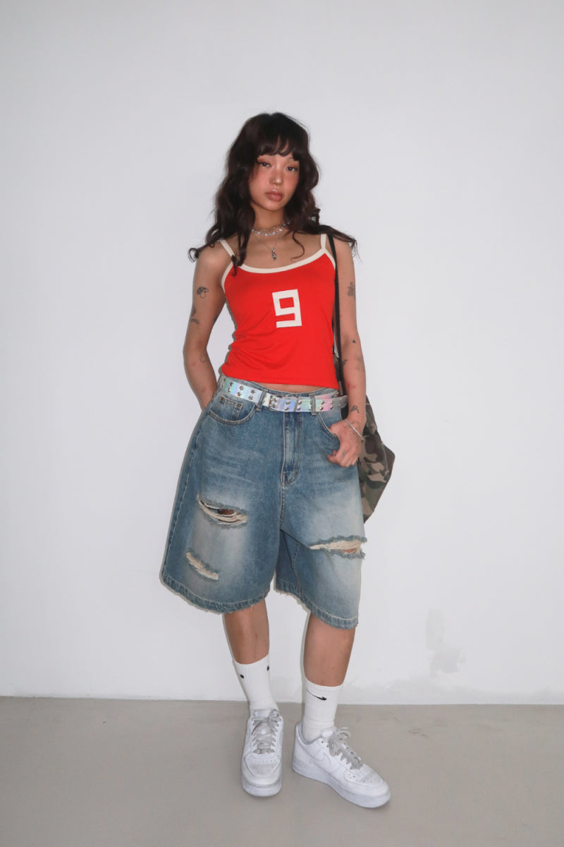[ Pre-order ] Oatmeal Vintage Washing Jorts