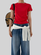 [ Pre-order ] Autumn Made Bruno T-shirt ( Glowny Classic Fitted 長版 tee 平替 )