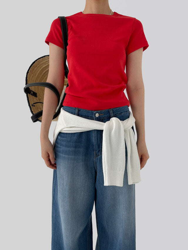 [ Pre-order ] Autumn Made Bruno T-shirt ( Glowny Classic Fitted 長版 tee 平替 )