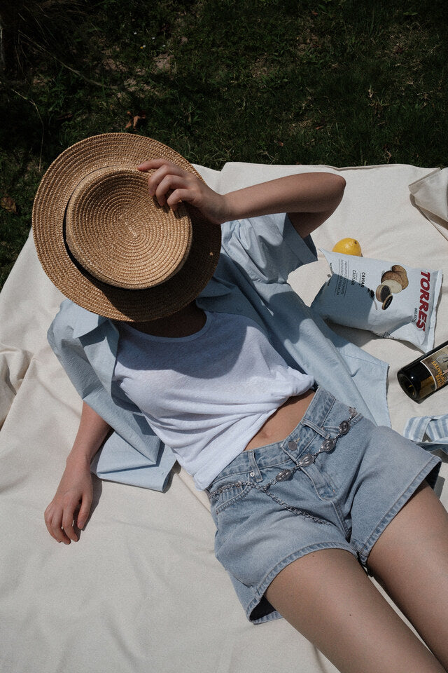 [ Pre-order ] Autumn Made Micro Denim Shorts