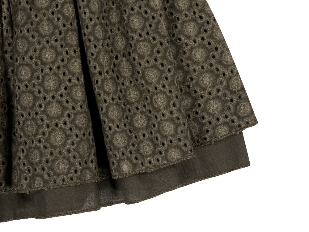 [ Pre-order ] Flower Punching Skirt