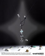 [ Pre-order ] Double Sting Stone Necklace 1