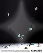 [ Pre-order ] Double Sting Stone Necklace 2