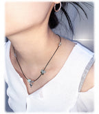 [ Pre-order ] Double Sting Stone Necklace 2