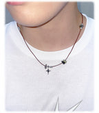 [ Pre-order ] Double Sting Stone Necklace 2