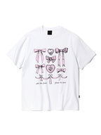[ Joy同款 Pre-order ] Ribbon Graphic T-shirts White