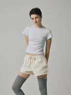 [ 🇰🇷韓國熱賣🔥現貨 ] Glowny🤍G Baby Tee 短版