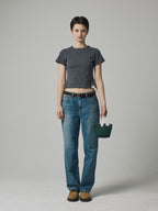 [ 🇰🇷韓國熱賣🔥現貨 ] Glowny🤍G Baby Tee 短版