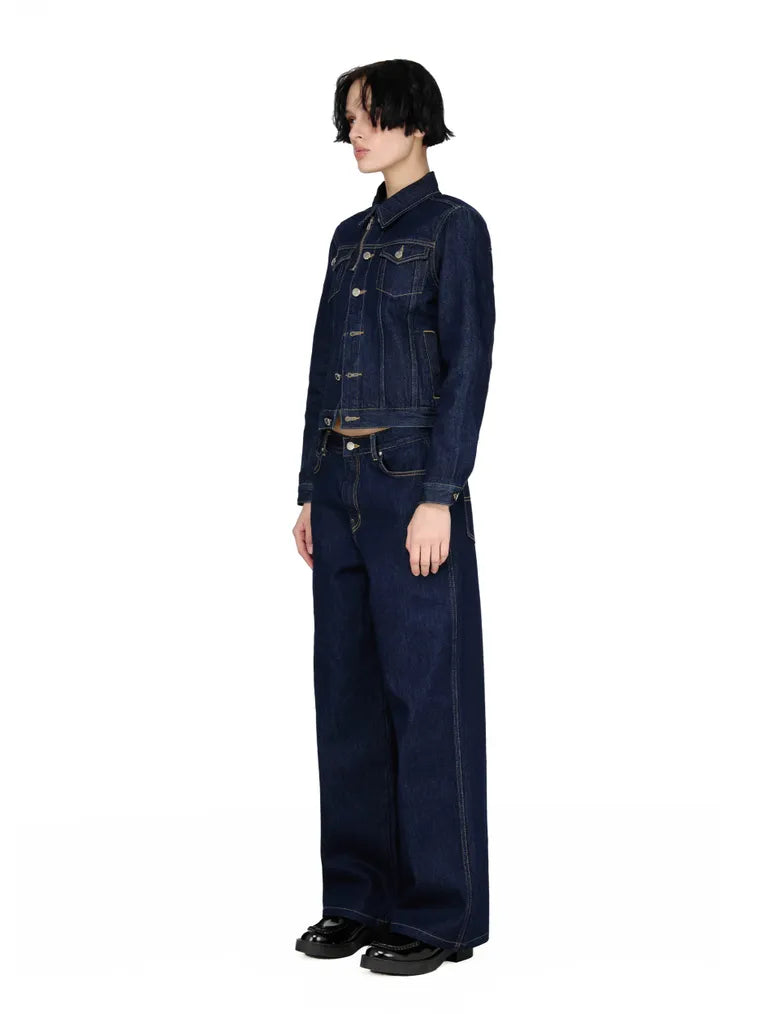 [ 店主強推 - 現貨 ] Low-Rise Denim Pants ( Indigo S現貨 )