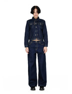 [ 店主強推 - 現貨 ] Low-Rise Denim Pants ( Indigo S現貨 )