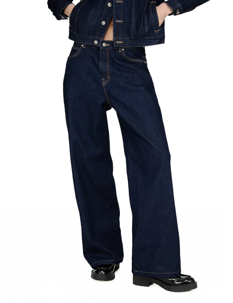 [ 店主強推 - 現貨 ] Low-Rise Denim Pants ( Indigo S現貨 )