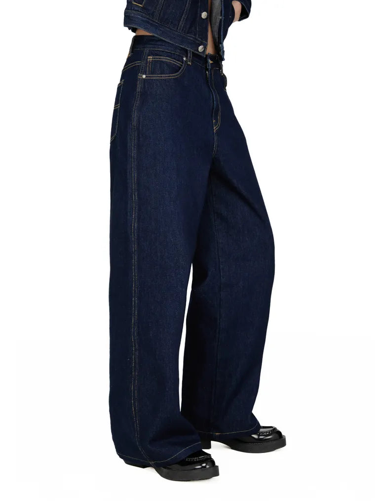 [ 店主強推 - 現貨 ] Low-Rise Denim Pants ( Indigo S現貨 )