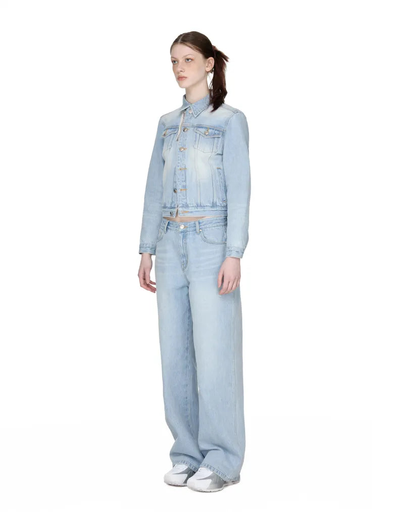 [ 店主強推 - 現貨 ] Low-Rise Denim Pants ( Indigo S現貨 )