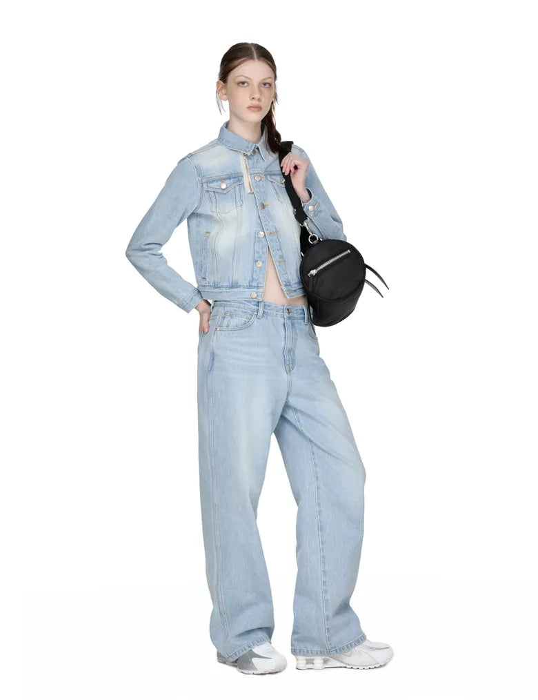 [ 店主強推 - 現貨 ] Low-Rise Denim Pants ( Indigo S現貨 )