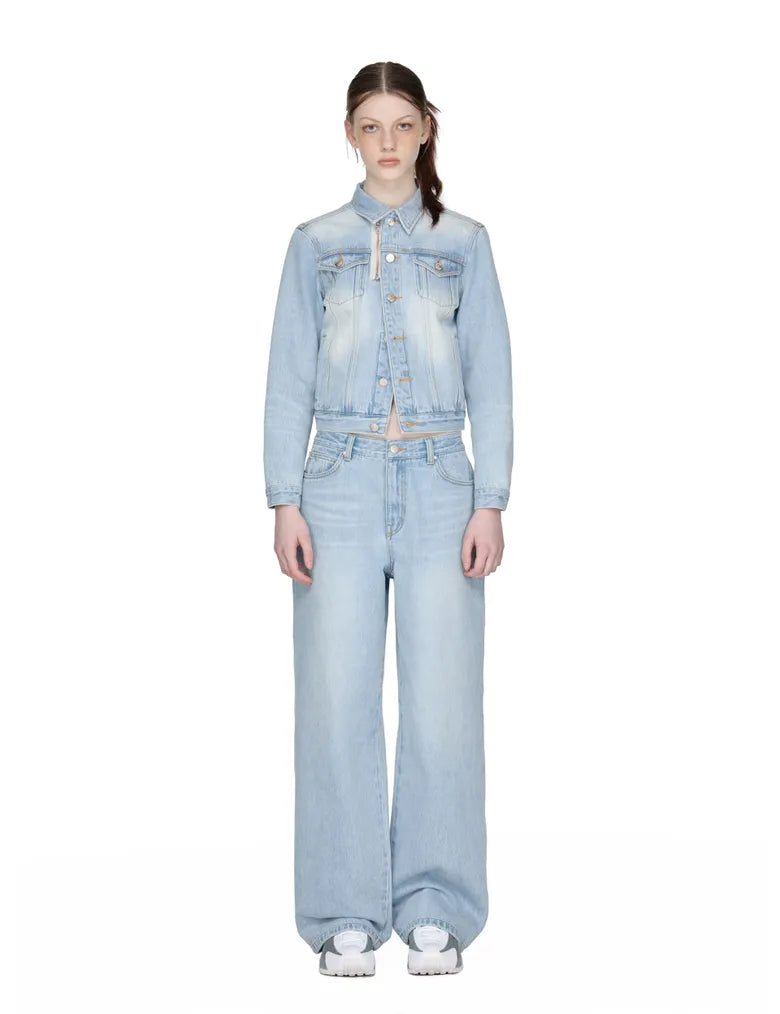 [ 店主強推 - 現貨 ] Low-Rise Denim Pants ( Indigo S現貨 )