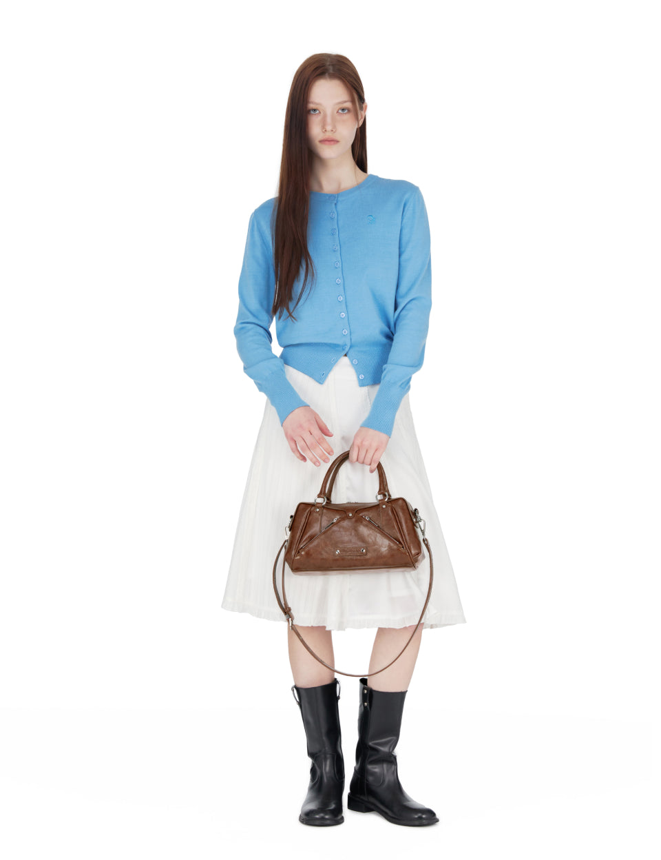 [ Pre-order ] Faux Leather Mini M.O.S Bag