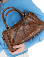 [ Pre-order ] Faux Leather Mini M.O.S Bag