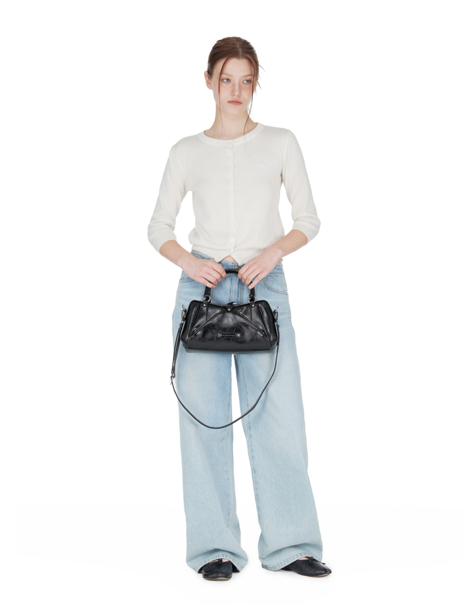 [ Pre-order ] Faux Leather Mini M.O.S Bag