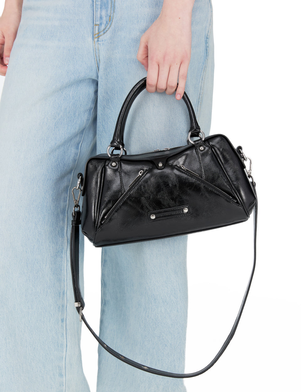 [ Pre-order ] Faux Leather Mini M.O.S Bag