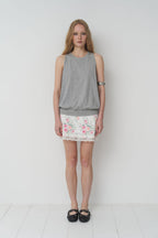 [ Pre-order ] Lace Satin Skirt