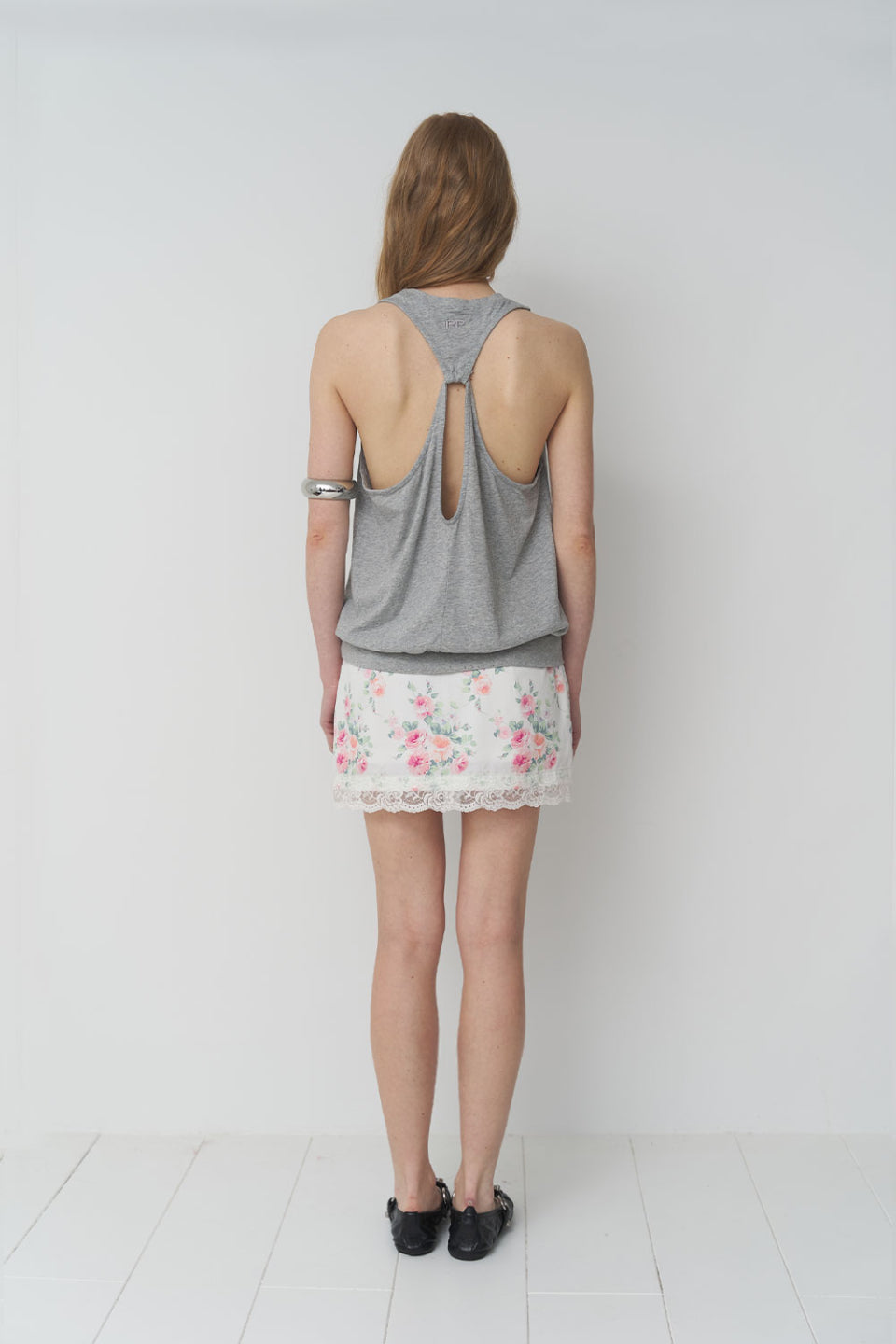 [ Pre-order ] Lace Satin Skirt