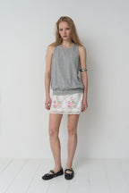 [ Pre-order ] Lace Satin Skirt