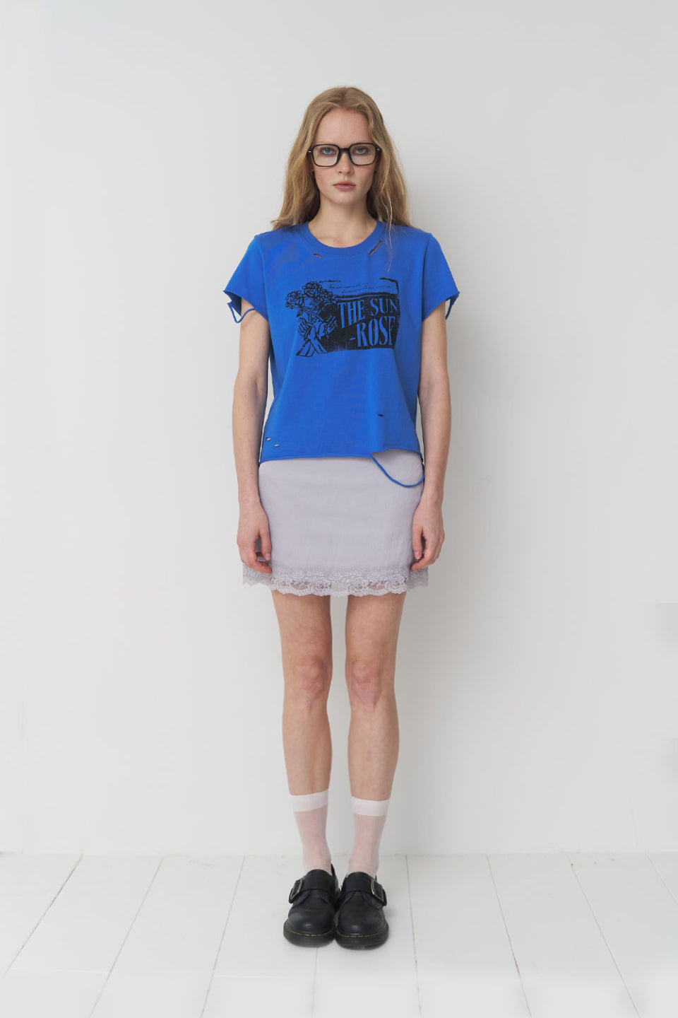 [ Pre-order ] Lace Satin Skirt